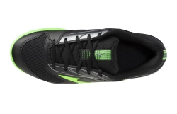 Теннисные кроссовки Mizuno Break Shot 5 CC - black/foliage green/glowing ap