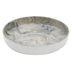 Тарелка с бортом d 20,5 см h4 см 650 мл Streamer Grey пластик меламин P.L. Proff Cuisine