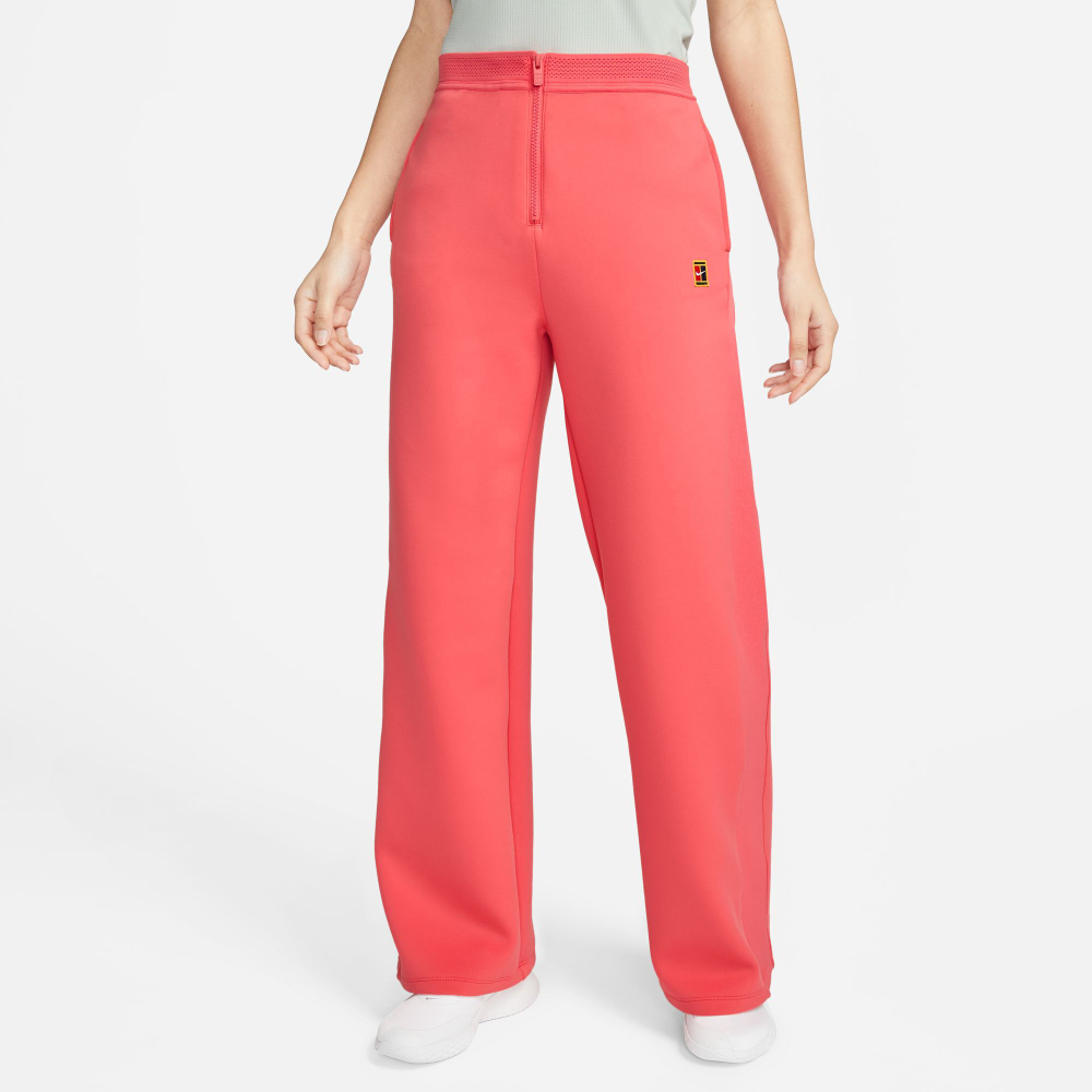Женские теннисные брюки Nike Dri-Fit Court Heritage Training Pants Women - Coral
