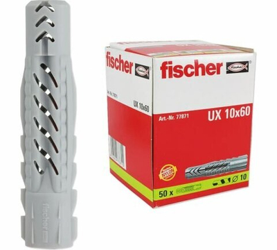 Универсальный дюбель Fischer UX 10X60 50 шт 77871