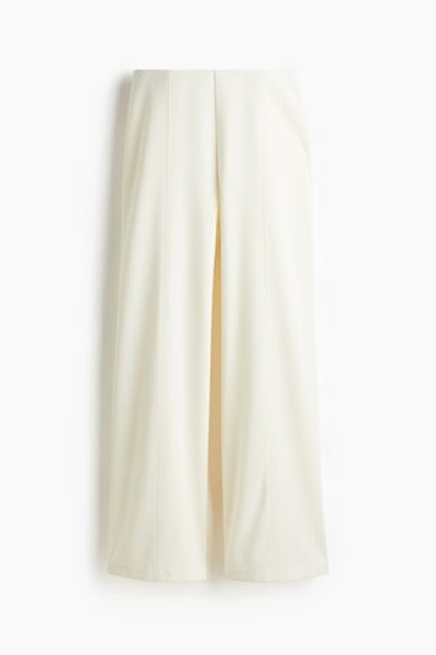 Широкие брюки — высокая посадка, прямой крой - H&M