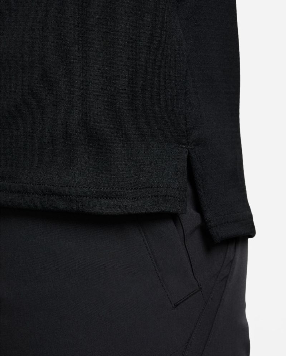Мужская теннисная футболка Nike Court Dri-Fit Advantage Top - черный