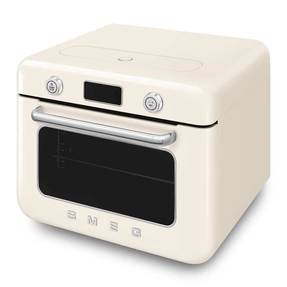 Мини печь Smeg кремовая