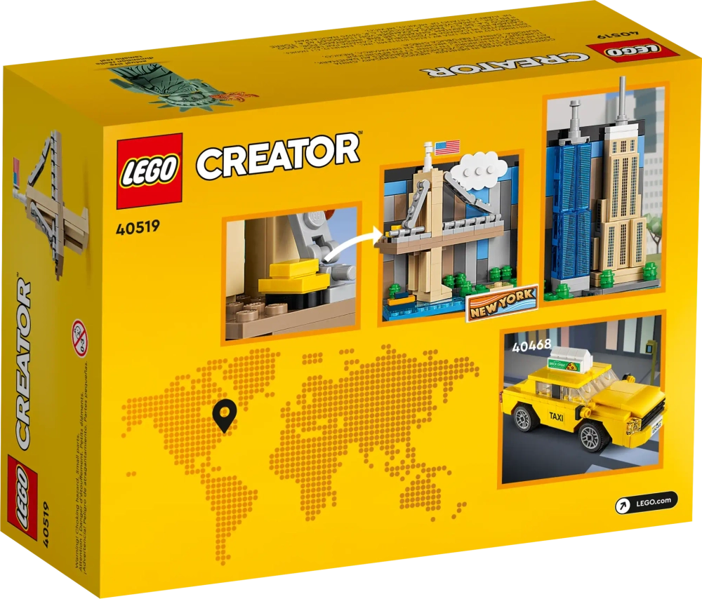 Конструктор LEGO Creator 40519 Открытка из Нью Йорка