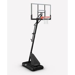 Баскетбольная стойка мобильная, акрил Spalding 54’ Gold Portable арт 6A1746CN
