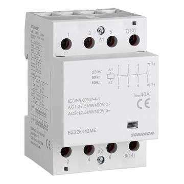 Контактор модульный 40A 4NO 230VAC Schrack Technik BZ326442ME