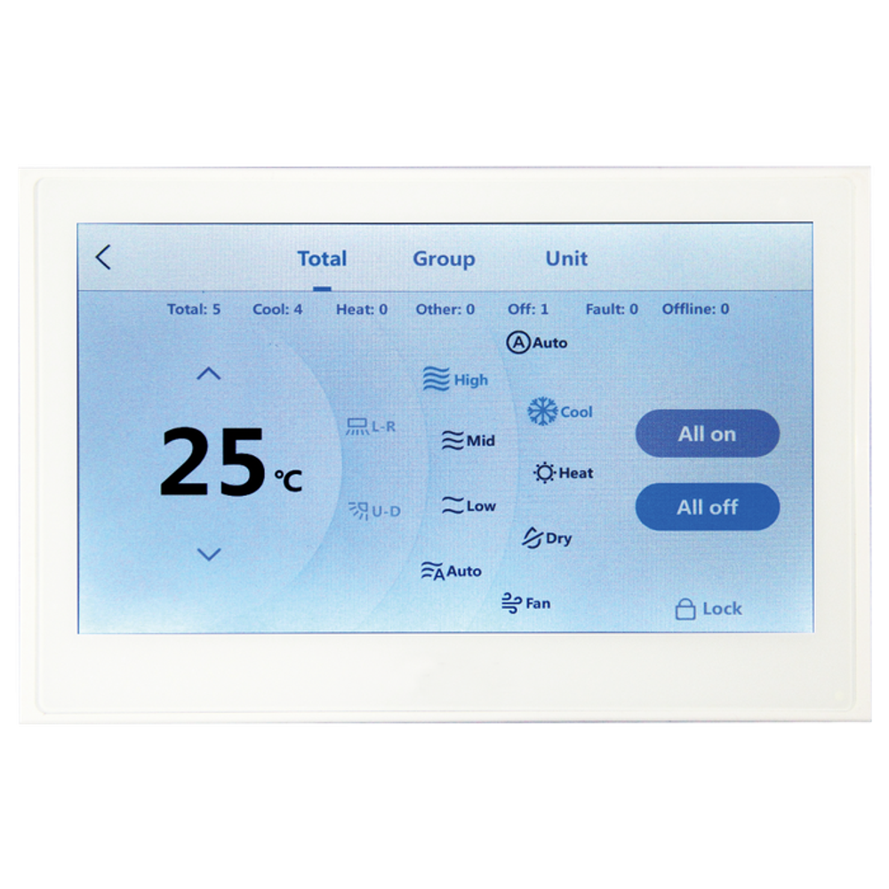 Сплит-система кондиционер напольно-потолочный Systemair SIMPLE CEILING 24 HP Q на 70 м²