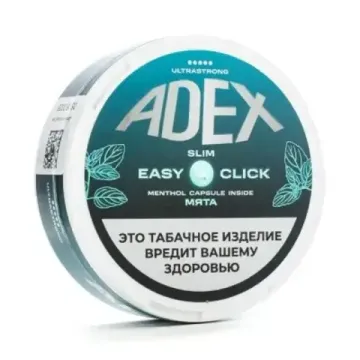 Жевательный табак (М) ADEX Easy Click slim Мята