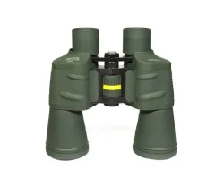 Бинокль Sturman 7x50 зелёный, вид сбоку, центральное колесо фокусировки