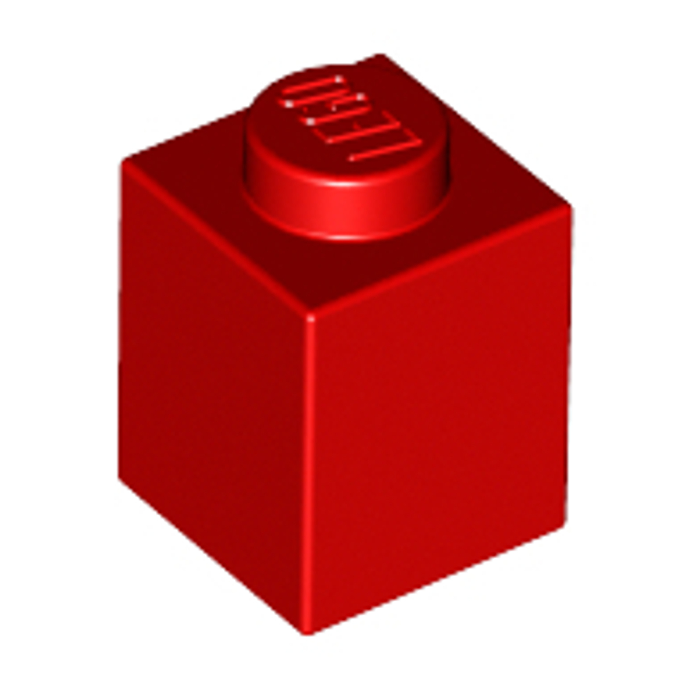 Lego Кирпич 1х1 (красный) 3005 / 300521