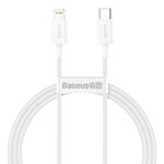 Кабель-зарядка Type-C на Lightning Baseus Superior Series 20W 1м (CATLYS-A02) белый