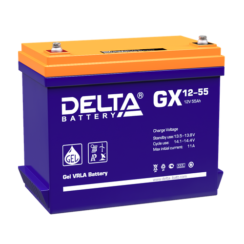 Аккумуляторные батареи DELTA GX 12-55