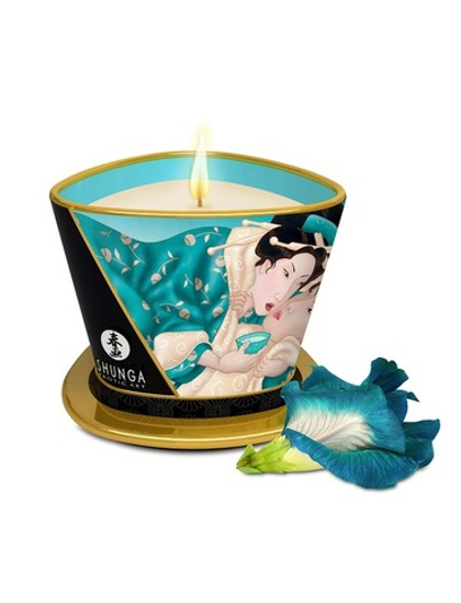Shunga - Массажная свеча, Island Blossoms, 170 мл