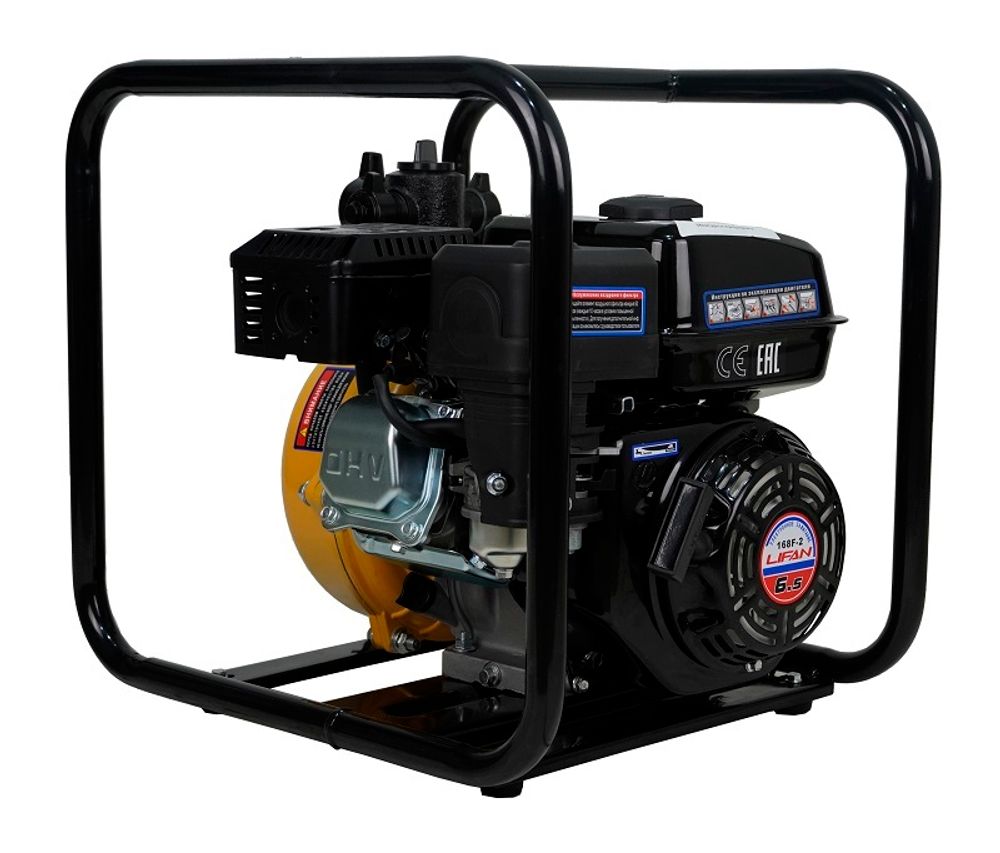 Мотопомпа бензиновая Lifan 40ZB60-4,8QT высоконапорная [40 мм | 18 м³/ч | 300 л/мин]