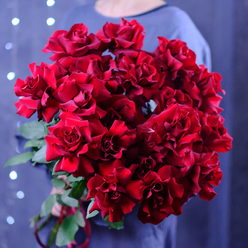 Купить Букет французских роз Red