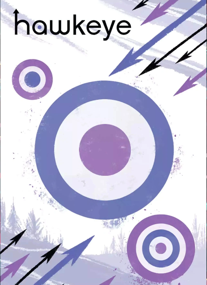 Открытка «Vision Collection: Hawkeye»