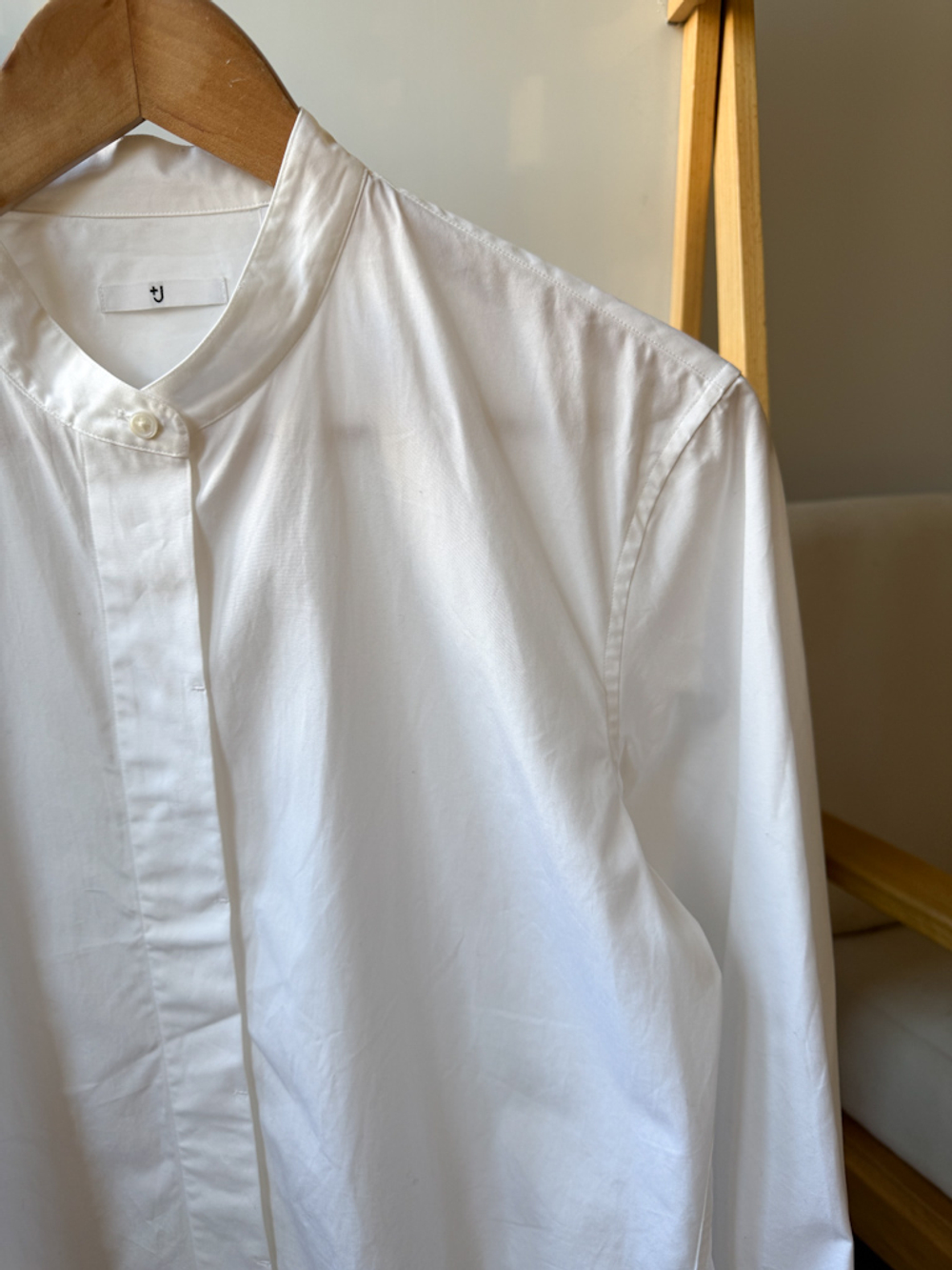 Хлопковая рубашка Uniqlo +J, S