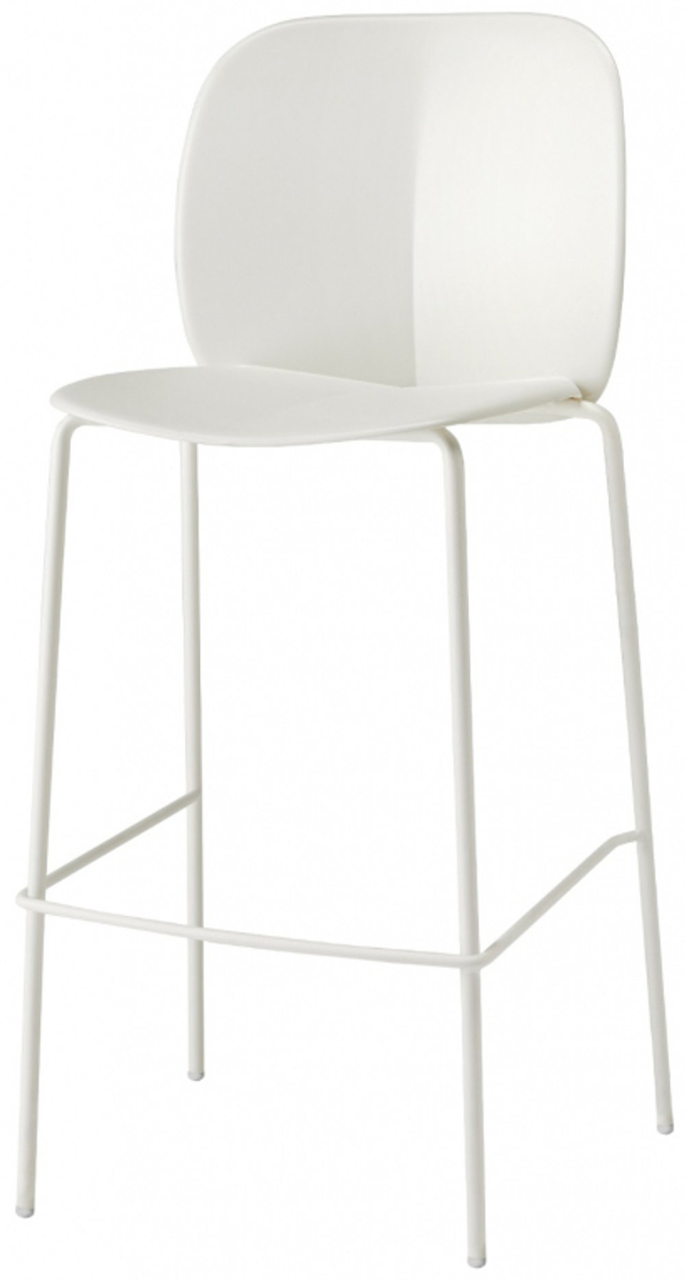Стул пластиковый барный Scab Design Mentha Go Green, лен