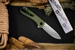 Нож Civivi Elementum C907E сталь D2 Satin Finished рукоять Green G10