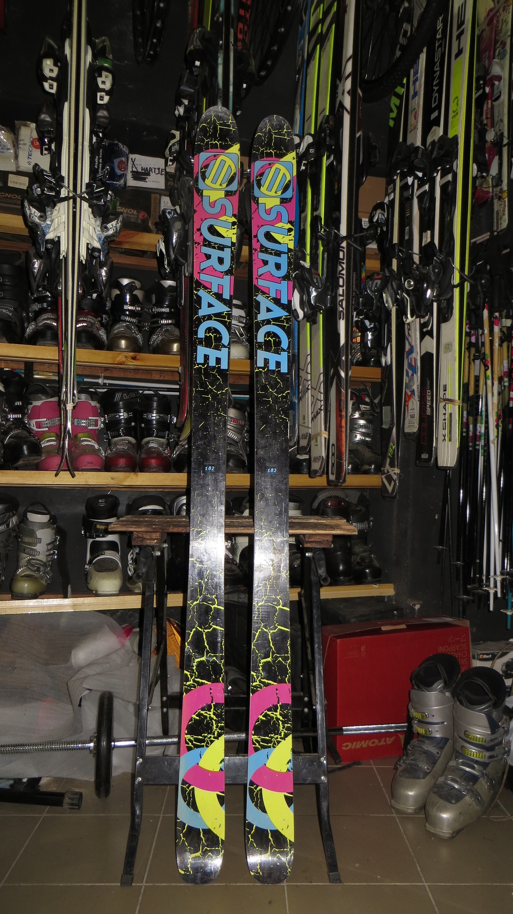 Горные лыжи Surface Nine Life Skis 2010 Размер 182