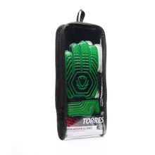 Перчатки врат. TORRES Junior, FG0523606-7, р.7, 3 мм латекс, удл.манж.,черно-зеленый