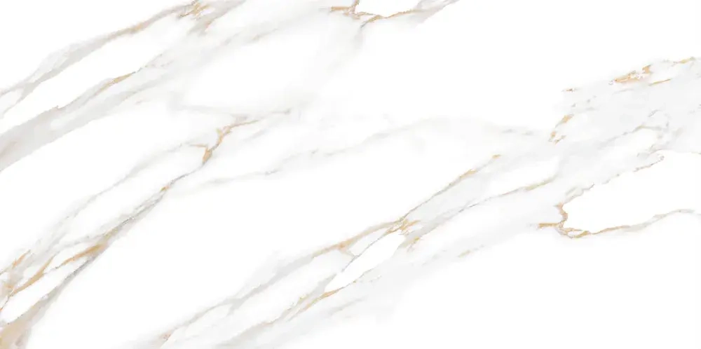 Настенная плитка ALMA Ceramica TWU09DKT004 Dakota 50x24.9 белая глянцевая под мрамор