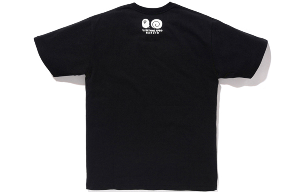 A Bathing Ape X Naruto Milo 6 Tee черный