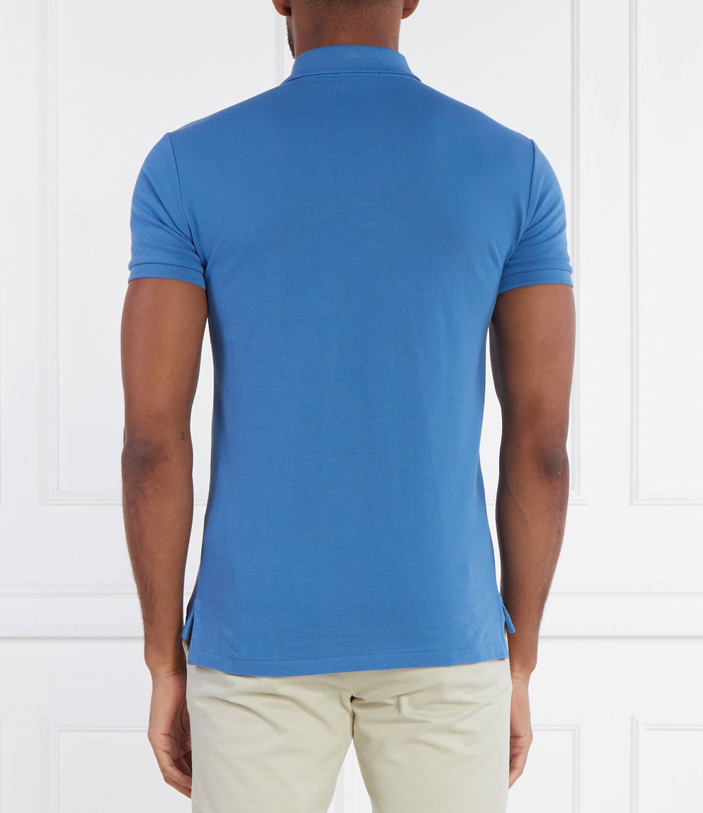 Поло Basic Mesh POLO RALPH LAUREN - голубой(710536856)