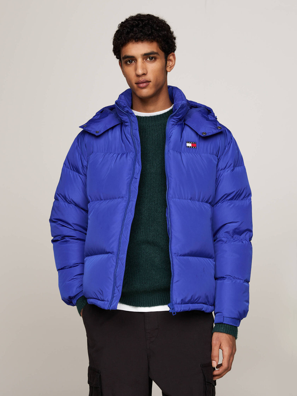 Пуховая куртка ALASKA Tommy Jeans - фиолетовый(DM0DM19537)