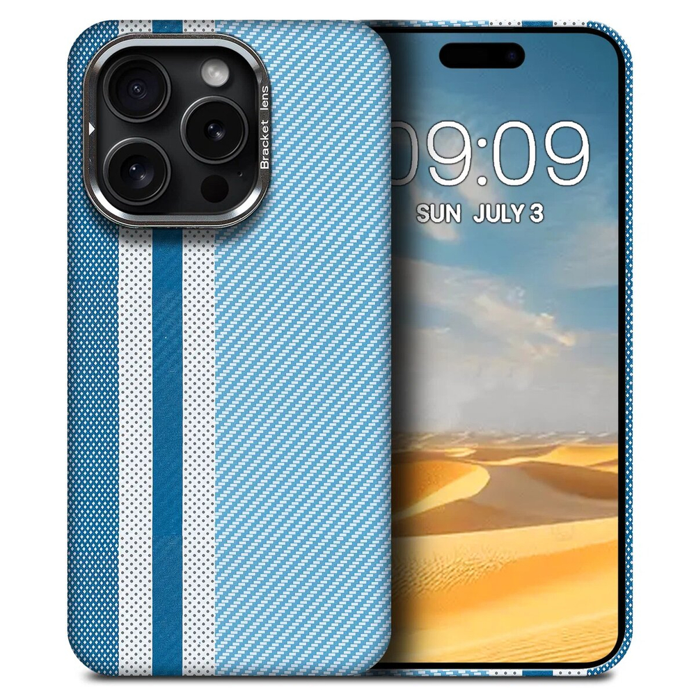 Дизайнерский чехол для IPHONE 15 PRO MAX с камерой-подставкой и MagSafe