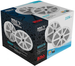 Динамики 350W 6"x9" 2-х полосные, встраиваемые, 2шт., белый