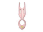 NO 1 HAIRPIN | SEASHELL PINK - 3X HAIRPINS/BOX / Шпильки No1 Hairpin Пудрово-розового цвета (набор из 3 шпилек)