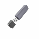 Карт-ридер Hoco HB45 (USB 3.0/карты TF, SD) серый  2в1 скорость передачи  5Gbps