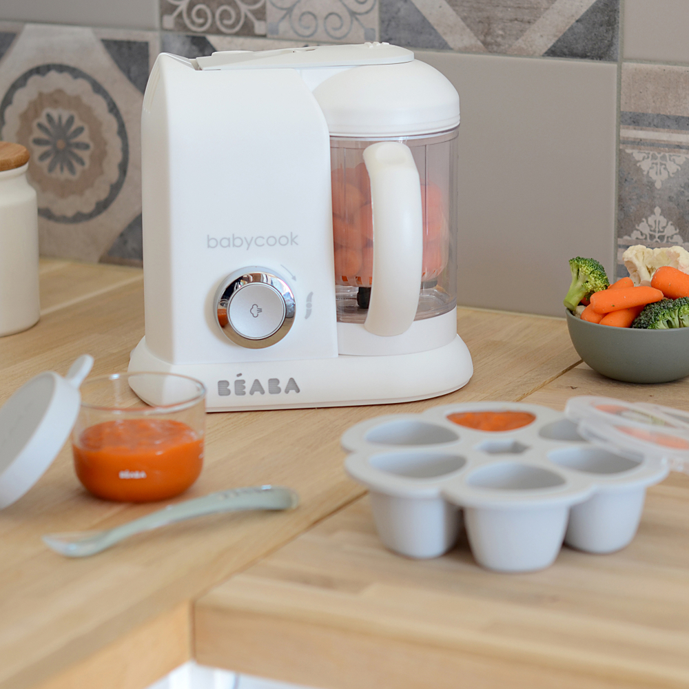 Кухонный комбайн для детского питания 5 в 1 BEABA Babycook СОЛО белый