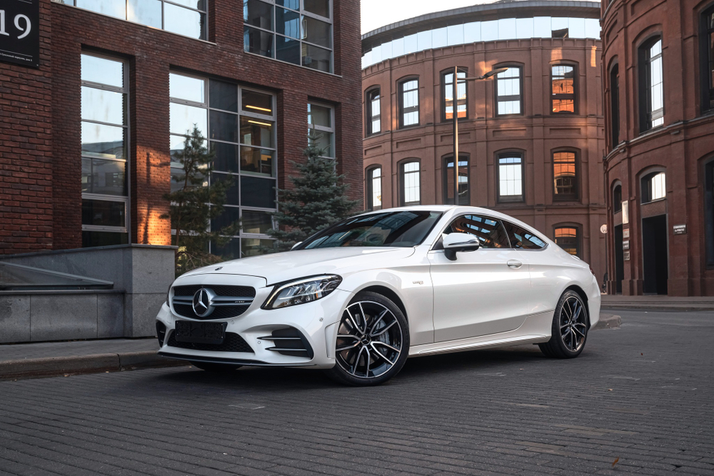 Mercedes-AMG С43 Coupe W205 White