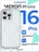Чехол накладка iPhone 16 Pro 6.3" Gurdini Ocean Case (7) Transparent прозрачный