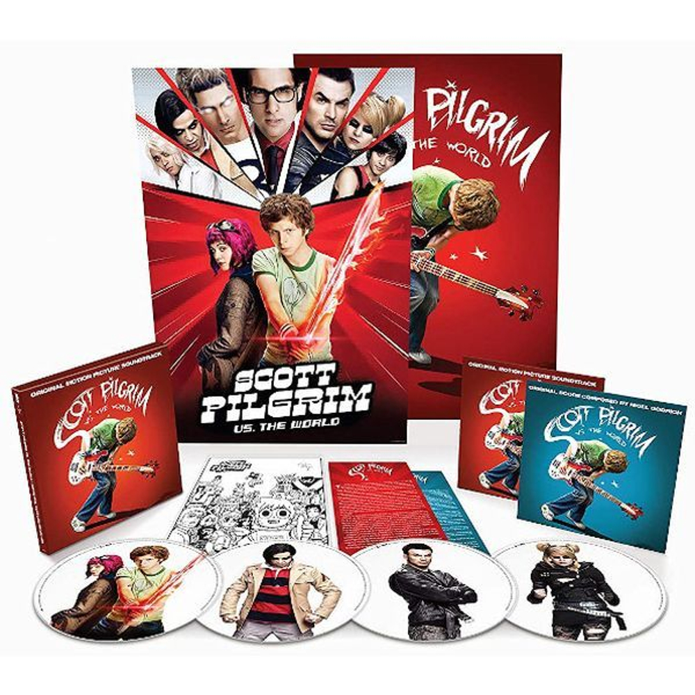 OST - Scott Pilgrim Vs The World - 4LP Boxset + Poster