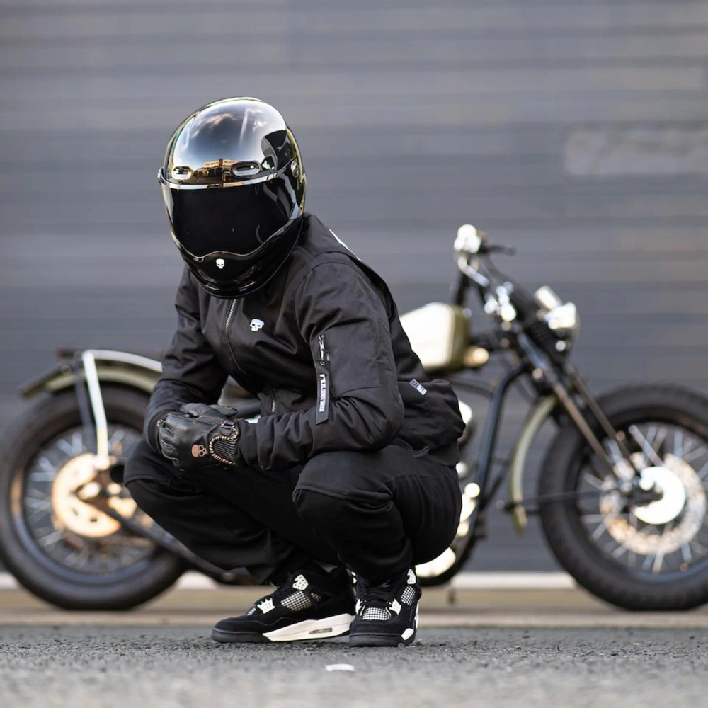 Куртка Protective Textile Bomber Black BOBHEAD