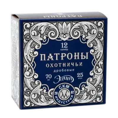 Патрон 12/70 №3 СКМ Элит 32 г., коробка 25 шт.