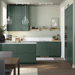 IKEA ASPUDDEN  (ИКЕА АСПУДДЕН)  -  Дверь - темный серо-зеленый 40х40 см