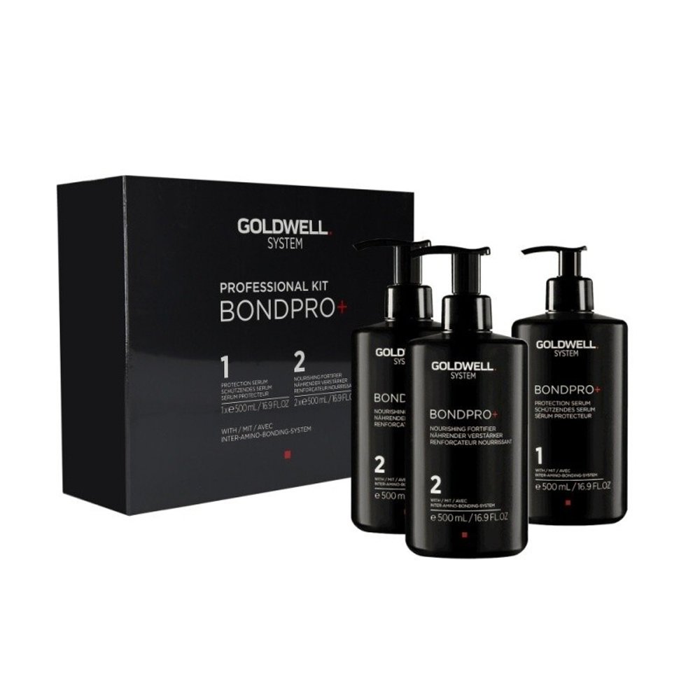 Goldwell System Bondpro+ Professional Kit - Набор (Усилитель 2x500 мл + Сыворотка 1х500 мл)