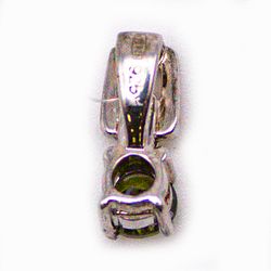 Подвеска серебро 925° — Кубический циркон