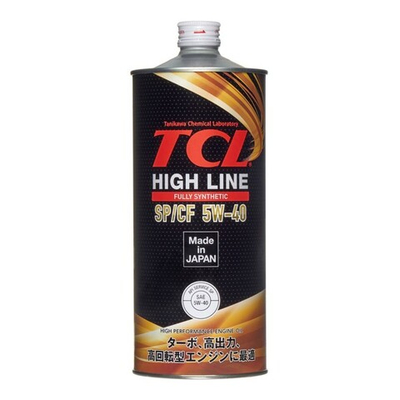 TCL Масло моторное TCL High Line, Fully Synth, SP/CF, 5W40, 1л