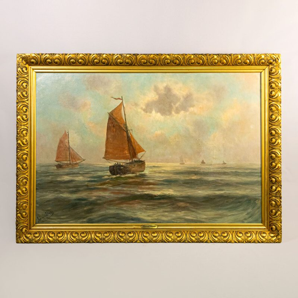 «Парусники в море»