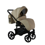 Детская коляска Sevillababy Tisso 2 в 1 светло-бежевый экокожа