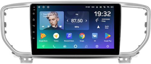 Магнитола для KIA Sportage 4 2018-2022 (штатная КЗВ) - Teyes CC2 PLUS монитор 9" QLED, Android 10, Быстрая, SIM-слот