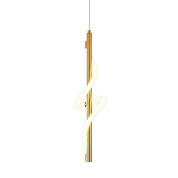 Подвесной светильник 26W 4000К V000144L 14025/1P Brass бронза Intreccio Indigo