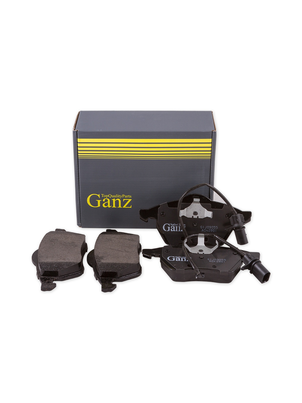 Колодки передние AD 100/A6 91-97 с датчиками GANZ GIJ09055