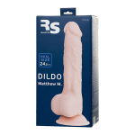 Телесный фаллоимитатор-реалистик 24,5см ToyFa RealStick Silicone Matthew M 9420008