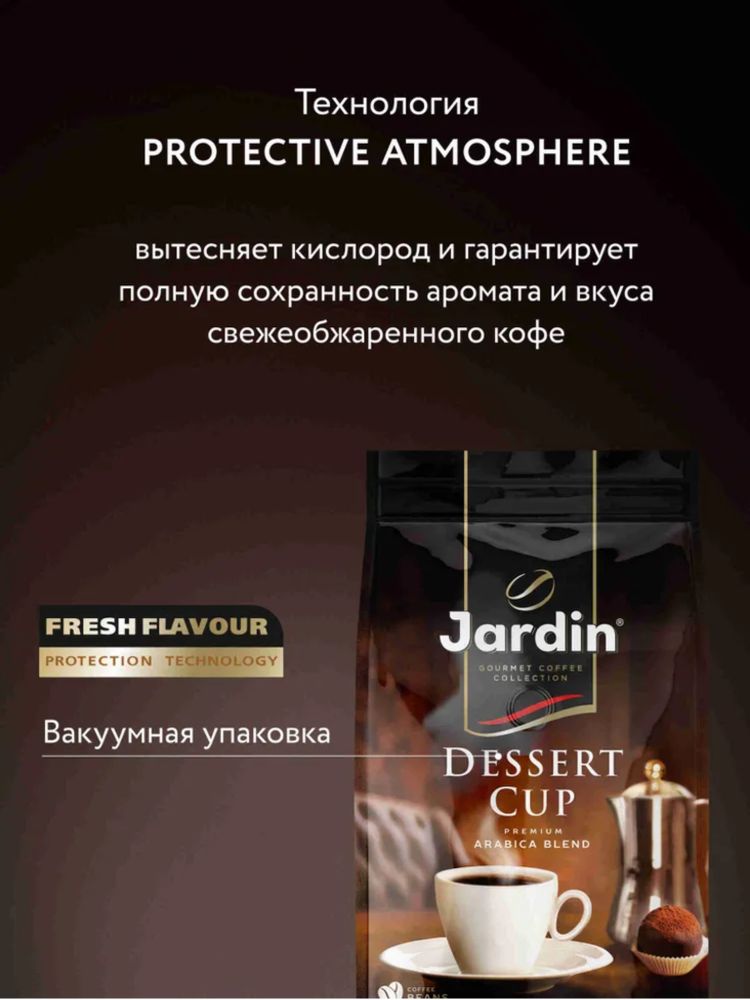 Кофе молотый Jardin Dessert Cup 250 г